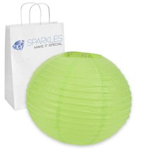12 pcs 12" inch Chinese Paper Lantern - Apple Green - Wedding Party Event fd