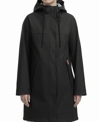 Women s Hunter Raincoat Black Size Medium