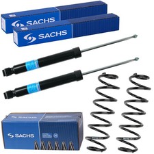 2x SACHS STOSSDÄMPFER+FEDERN HINTEN passend für VW GOLF PLUS 5 6 SKODA OCTAVIA 2