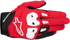 Alpinestars SP X 1 Gloves - Bright Red/Black/White Motorcycle Motorbike