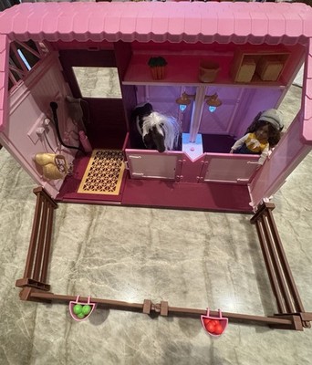 Battat Lori Dolls Horse Haven Horse Stable - Great Gift!