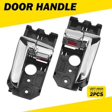 Chrome Interior Inner Door Handle For Kia Cerato Spectra 2004 2005 2006 2007-09