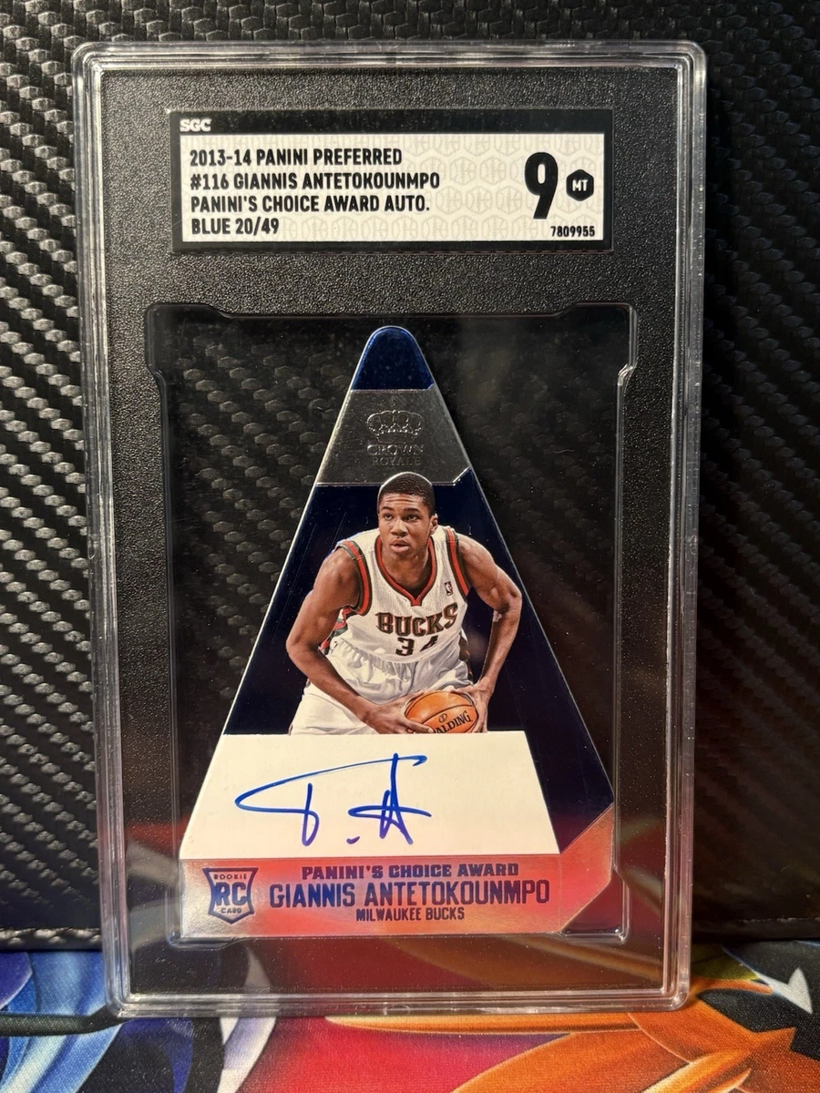 Giannis Antetokounmpo Basketball 2013-14 Season Sports Trading