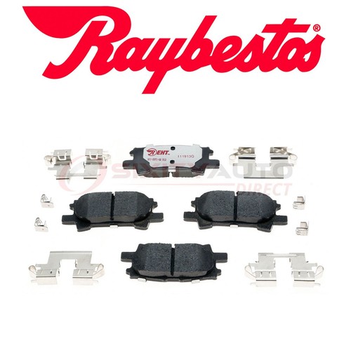 Raybestos Hybrid Technology Disc Brake Pads for 2006 Lexus RX400h 3.3L V6 - vu