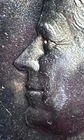 ERROR 1966 Choice Uncirculated US Kennedy SILVER Half Dollar! "Double Profile"!