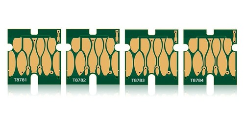 T8781-T8784 Ink Cartridge Chip for Epson WorkForce Pro WF-R5190 WF-R5690 Printer - Picture 6 of 7