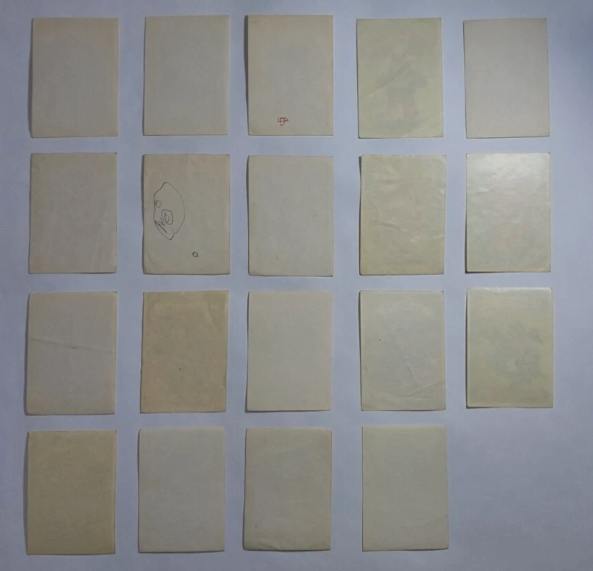 Vintage 1990 Basuritas Argentina Garbage Pail Kids Sticker Set of 19 GPK Rare - Image 2 of 4