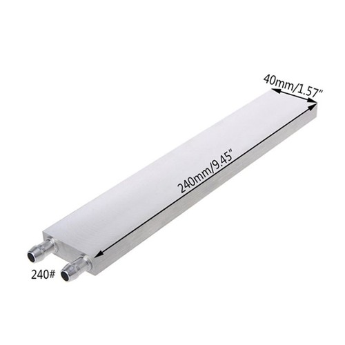 Primary Aluminum Water Cooling Block Heat Sink System For PC Laptop CPU Multiple - Afbeelding 12 van 17