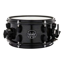 Mapex MPX Maple/Poplar Hybrid Shell Side Snare Drum 10x5.5 Trans Midnight Black