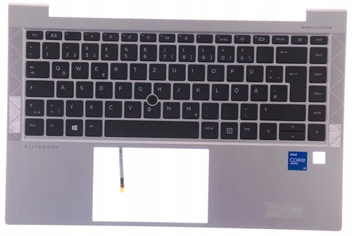 Palmsteun met toetsenbord HP Elitebook 840 G7 G8 DE A+.