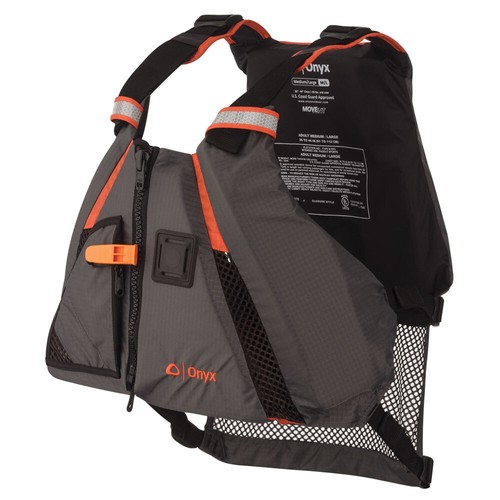 Onyx MoveVent Dynamic Paddle Sports Life Vest - Medium/Large Chest Size- 36"-44" - Picture 4 of 7