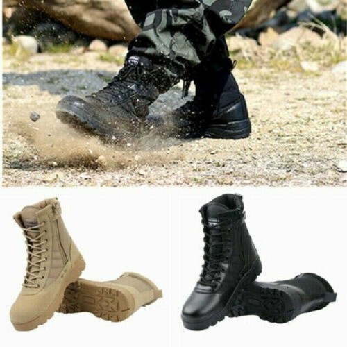 Army Boots Kampfstiefel Wüstenstiefel Einsatzstiefel Armeestiefel Desert Schuhe - Bild 5 von 32