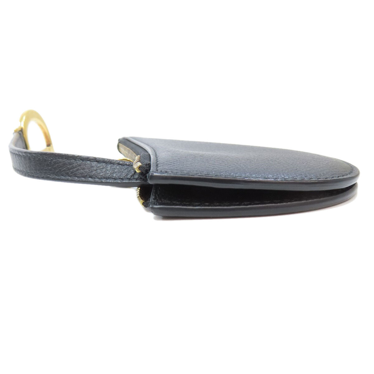 CHRISTIAN DIOR coin purse saddle Leather | eBay