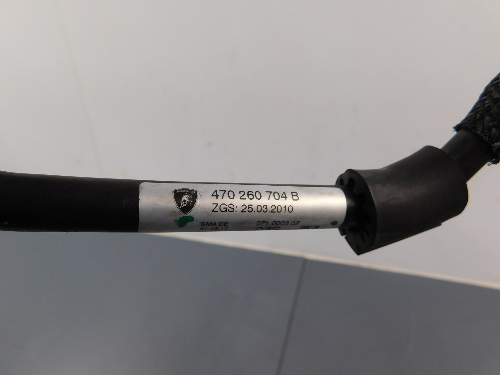 2018 Lamborghini Aventador S LP740-4 Air Conditioning Hose #6651 Z1