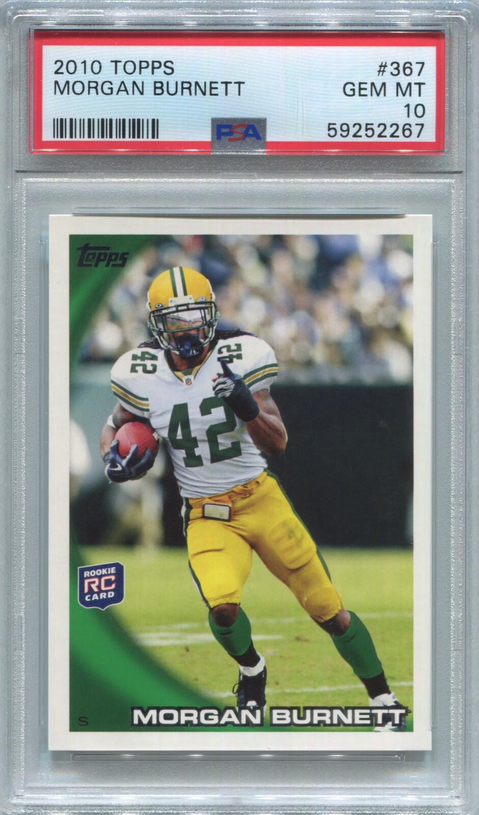 Morgan Burnett Topps #367 Base