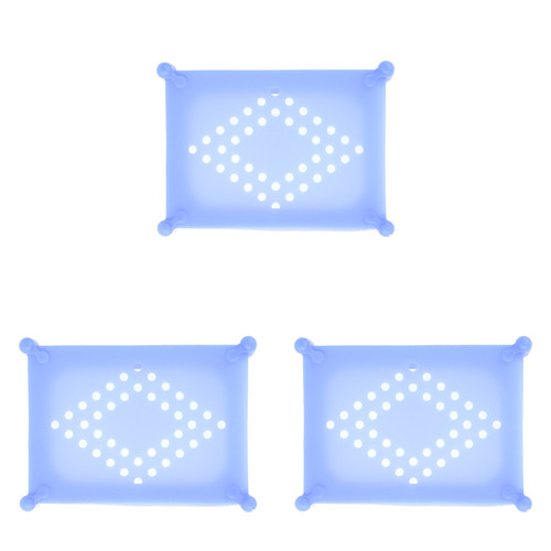 Silicone Protective Cover Soft for 2.5in SATA/IDE HDD Hard Drives (Blue)