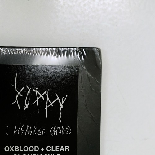 I Disagree (More) by Poppy, Oxblood + Clear Cloudy 2xLP Vinyl 1/1200 - Picture 5 of 7