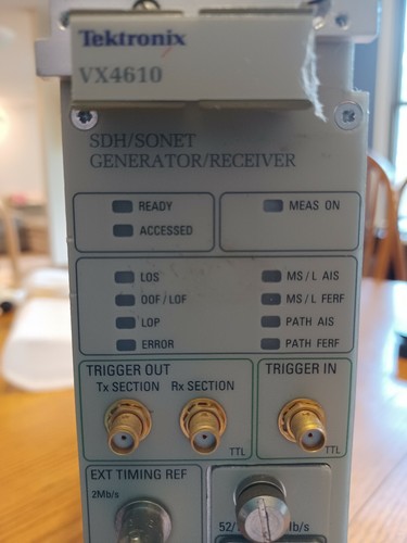 Módulo generador/receptor Tektronix VX4610 SDH/SONET VXI - Imagen 6 de 6