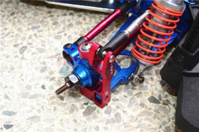 GPM Racing Aluminum Front C Hub Blue Traxxas Slash 4x4 for sale