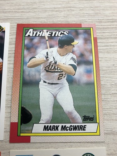 McGwire, Mark - 6 Karten Lot! 1990 UD Art Illustration Checkliste, Fleer, Donruss + - Bild 4 von 12