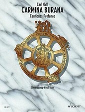 Carmina Burana (Vocal Score) by Carl Orff Paperback Book The Fast Free Shipping