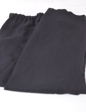 Escada Sport Women's Pants Trousers Size Large Linen Blend Black No Pockets Fun