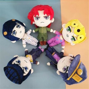 JoJo-039-s-Bizarre-Adventure-Golden-Wind-Plush-Doll-Bucciarati-Kujo-Jotaro-Toy-Set