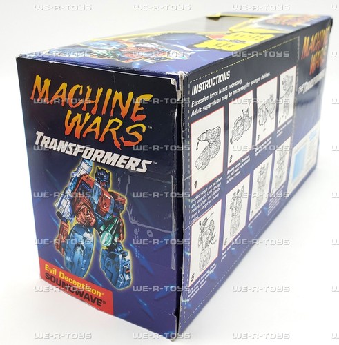 Transformers Machine Wars Evil Decepticon Soundwave Action Figure Hasbro #27074 - Picture 9 of 11