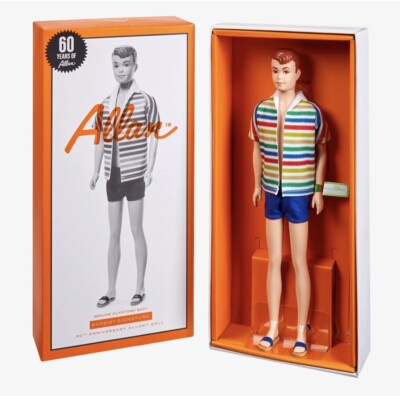 60th ANNIVERSARY ALLAN VINTAGE REPRODUCTION DOLL BARBIE