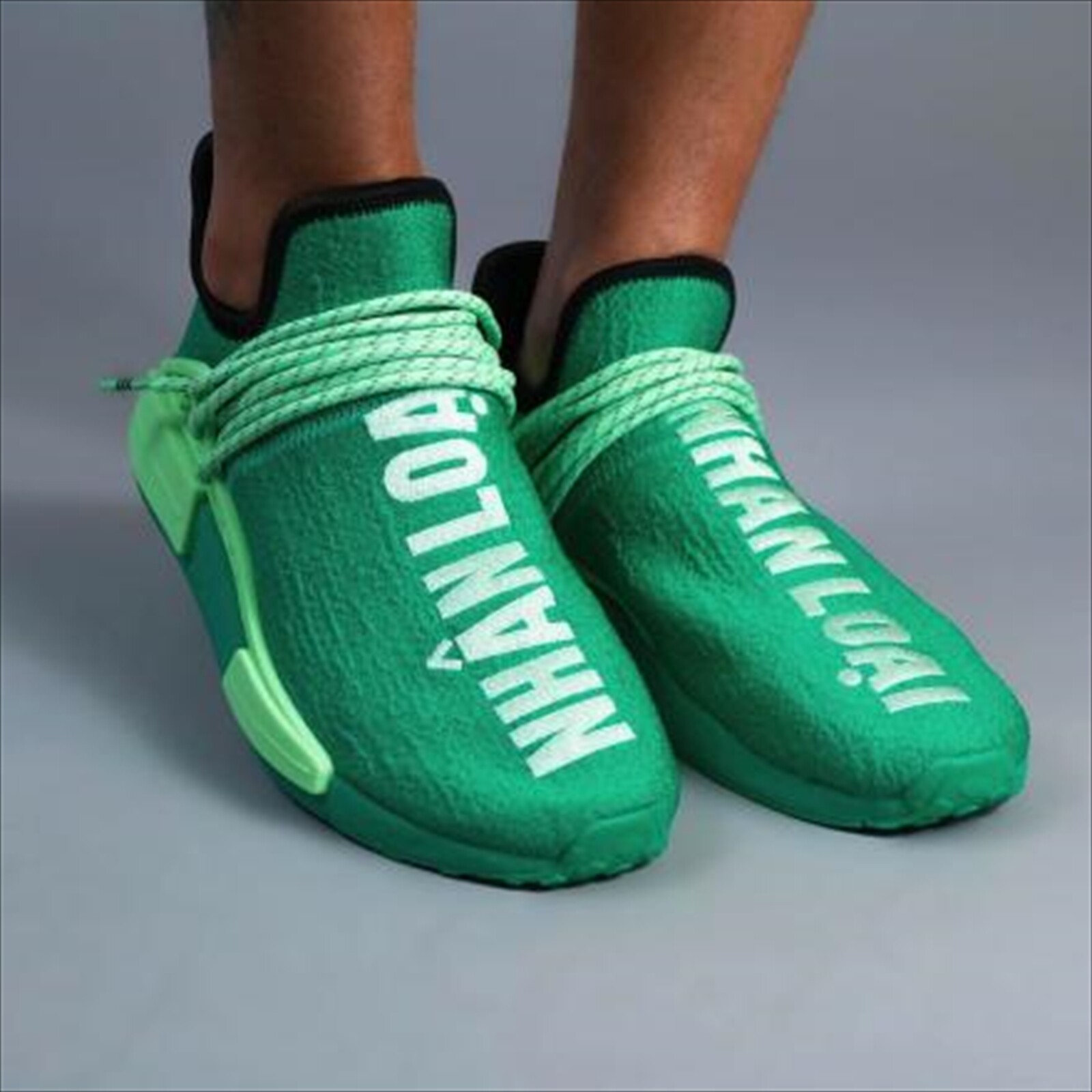 human race lime green