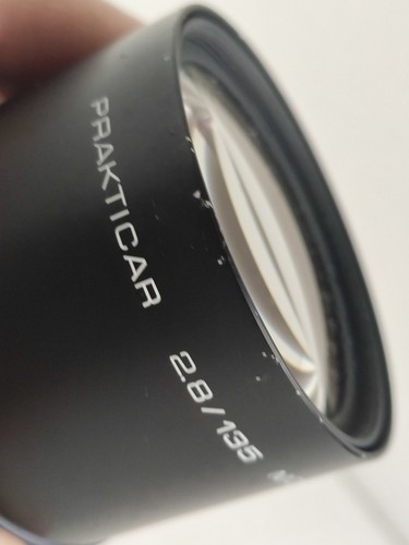 PRAKTICAR Pentacon 135 2.8 MC Parktica B mount electric - Imagen 5 de 12