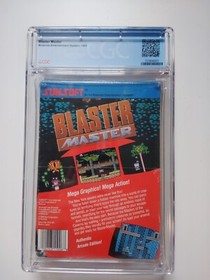 Blaster Master Nintendo Game NES New Sealed CGC Graded not WATA 7.5 B+