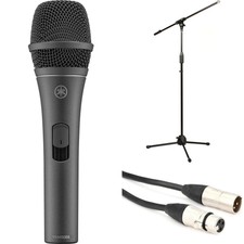 Yamaha Ydm505s Dynamic Cardioid Microphone With Stand - Black