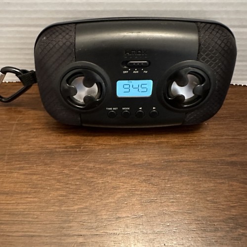 HMDX Audio Radio Lautsprecher Tragbarer Lautsprecher mit Aufbewahrungskoffer für MP3 iPod AUX-Buchse - Bild 1 von 9