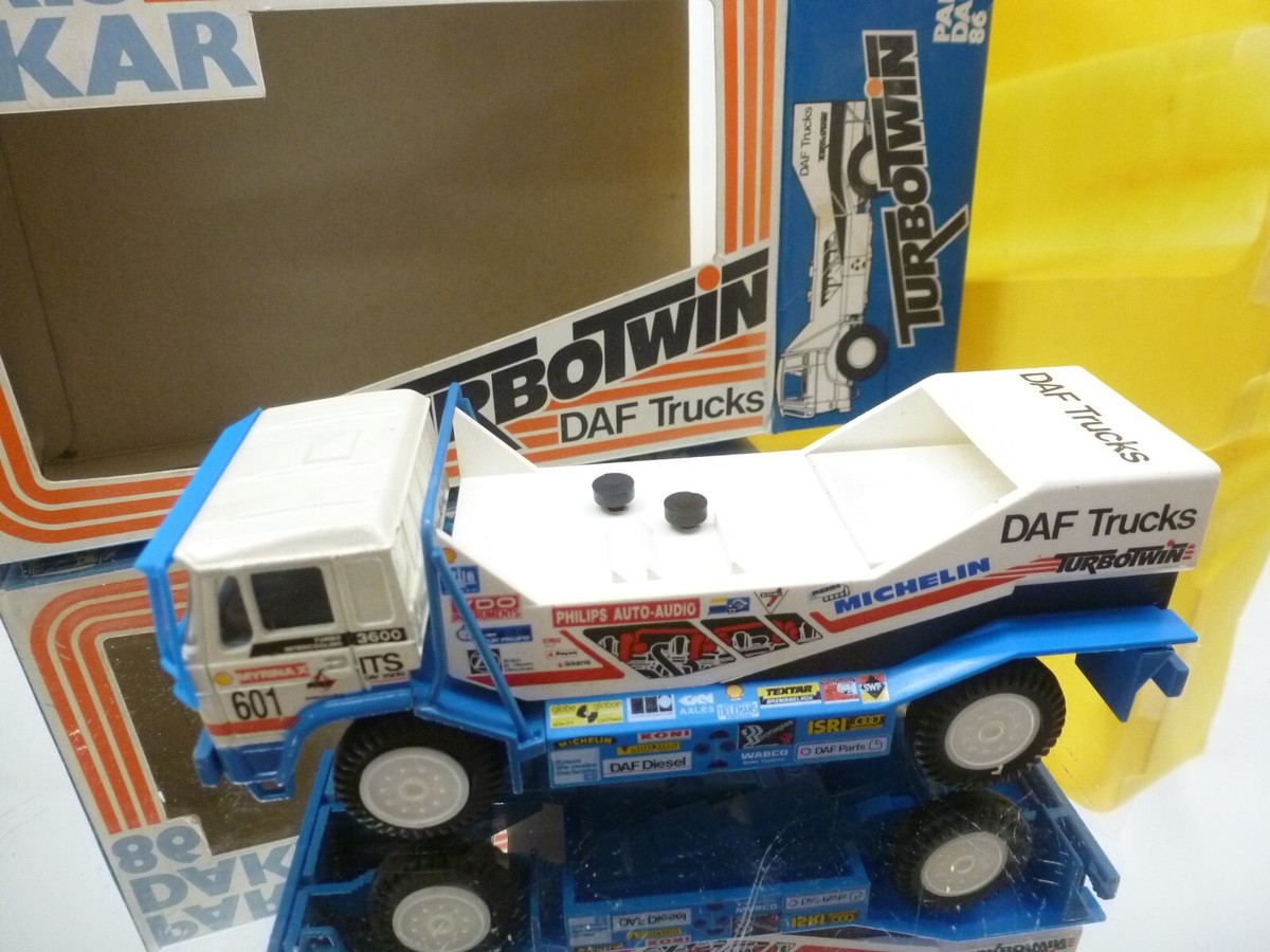 PORTEGIES DAF 3600 TRUCK TURBO TWIN #601 - PARIS-DAKAR '86 - 1:50
