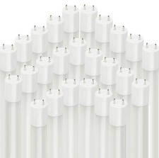25Pack 4Ft LED Ballast Bypass Tube Light Bulb, 4000K, 14W, T8, Frosted, 1800LM