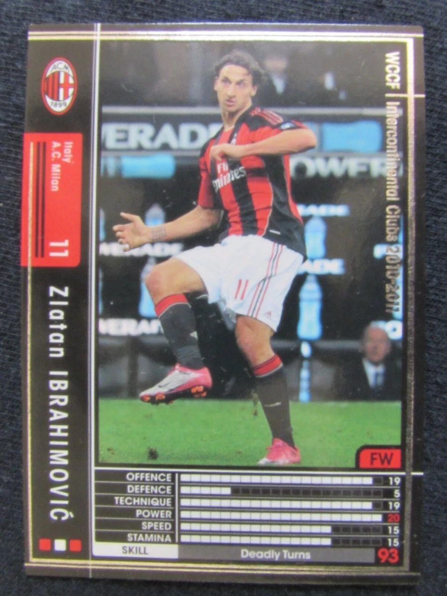 2010-11 Panini WCCF Intercontinental Clubs - Zlatan Ibrahimovic
