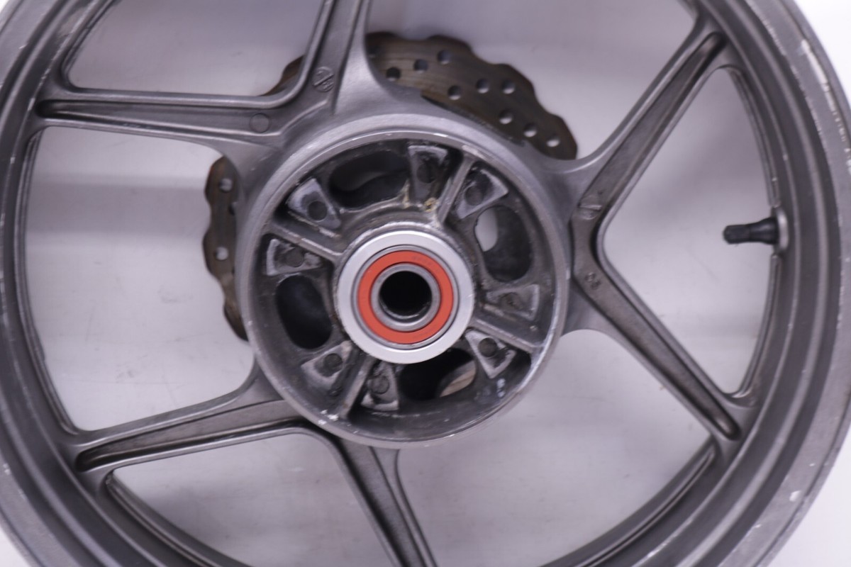 2006 05 06 KAWASAKI NINJA ZX6R ZX636 ZX6 REAR WHEEL RIM BRAKE