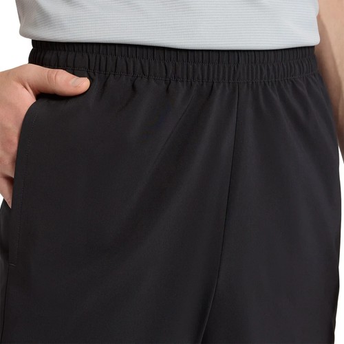 NUEVO Pantalones Cortos Para Hombre Puma Negros Tejidos Activos Talla Mediana Con Entrepierna de 7" - Imagen 5 de 11