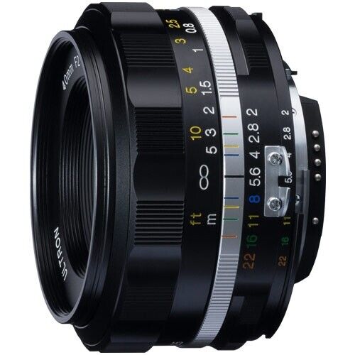 NEW Voigtlander SLR-Mount 40mm F2 ULTRON SL-II S AIS Aspherical for Nikon BRAND - Picture 1 of 1