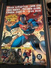 Man of Steel Promo Poster 2004 DC Large 34"x 22" VF 8.5