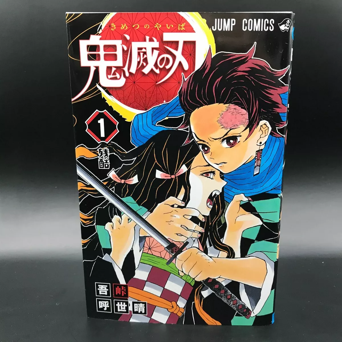 Demon Slayer Kimetsu no Yaiba Vol.1 Japanese Ver Manga Comic Anime