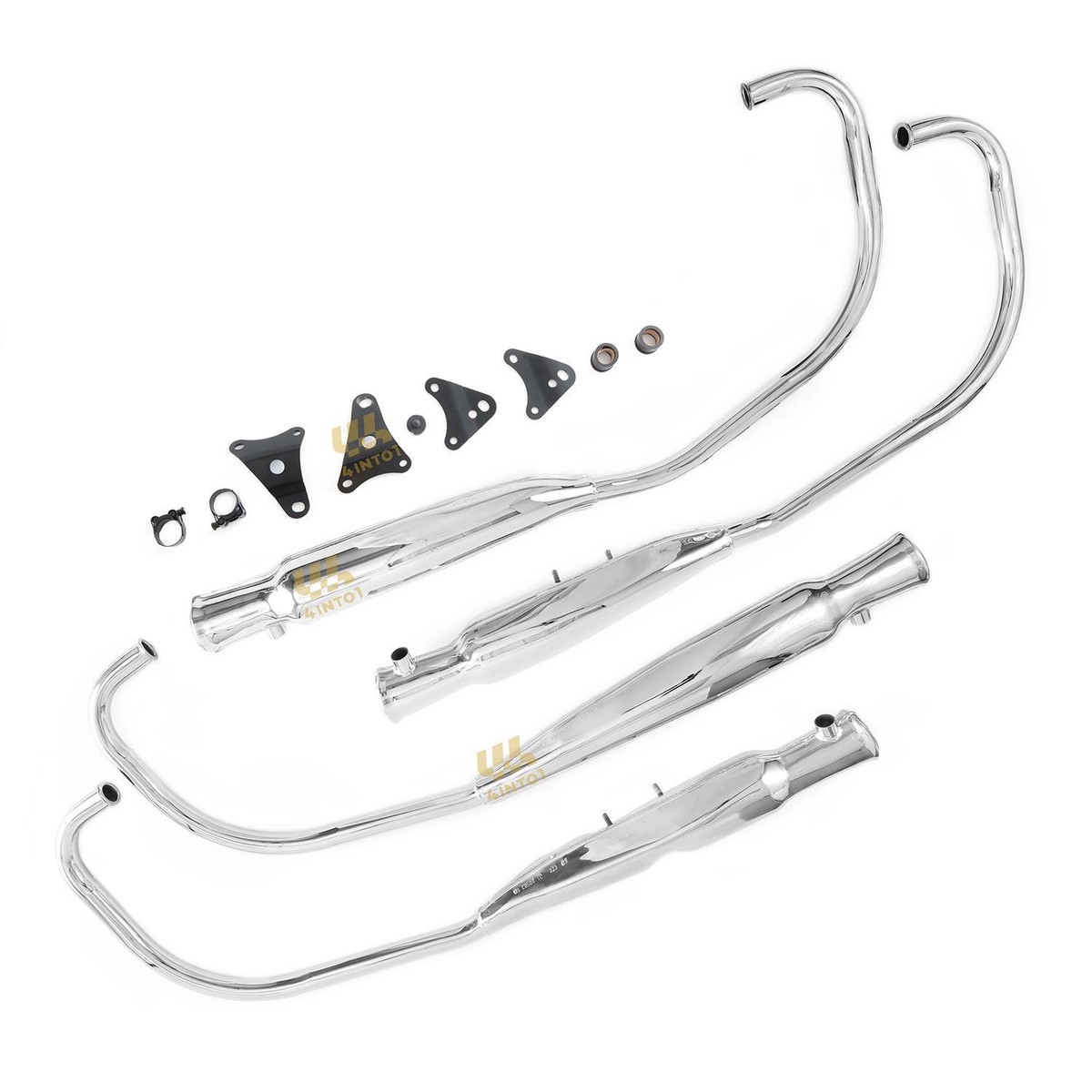 Honda CB550 Exhaust System CB500 CB550K CB500K Silencers Made In
