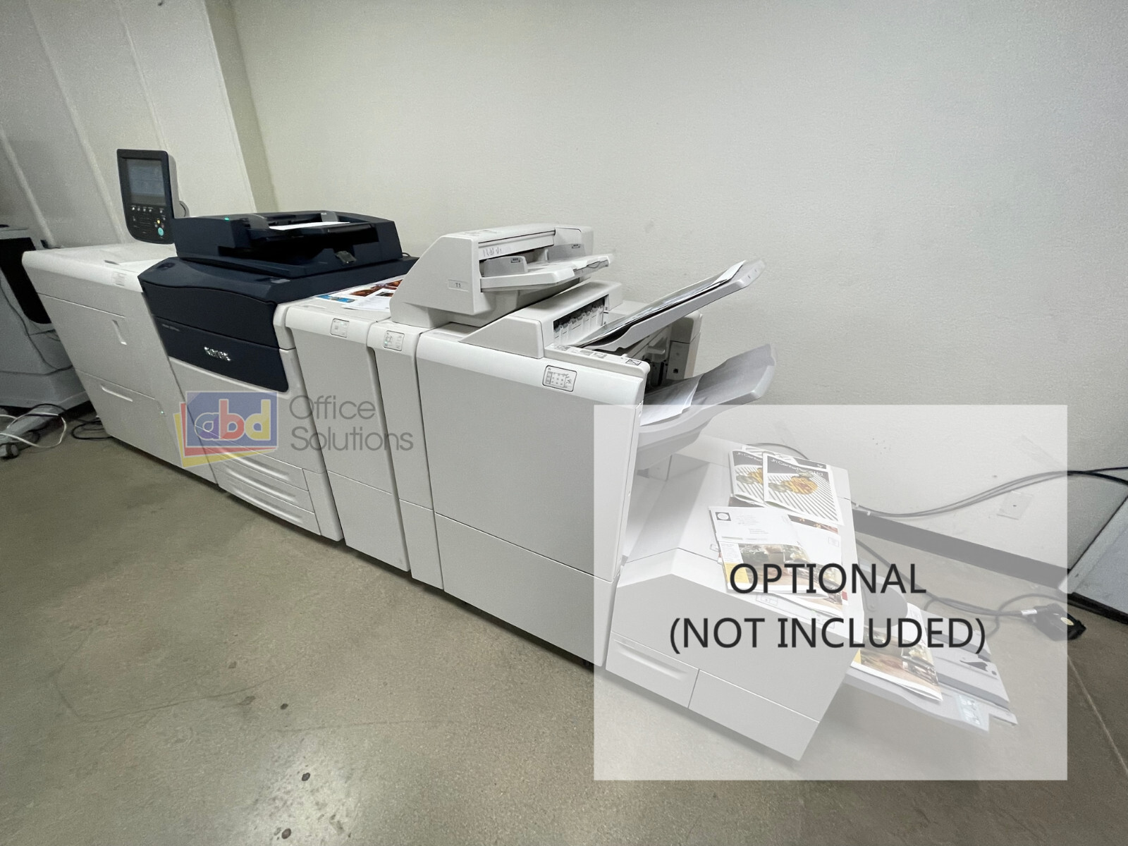 Xerox Versant 280 Press Digital Color Production Printer Finisher Fiery