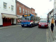 PHOTO  BUS REG GX58 GJZ (ROUTE 47A) AT SOUTHGATE CHICHESTER  OPERATOR  STAGECOAC