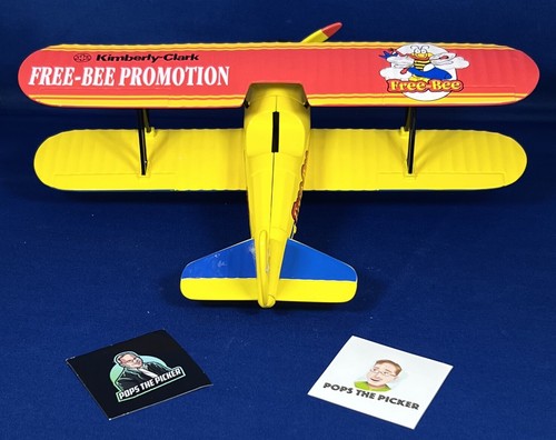 Liberty Classics by Spec Cast 1934 Stearman Bi Plane Die Cast Metal Bank - Picture 3 of 6