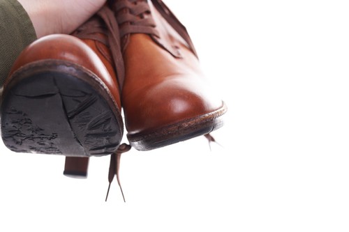A.S.98 AirStep Womens Brown Leather Lace Up Heel Shoes Boots Size EU 39 - Picture 7 of 14