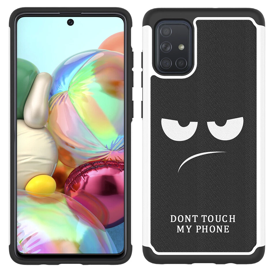 For Samsung Galaxy A71 5G Patterned Hybrid Shockproof Case Cover - Image 4 of 4