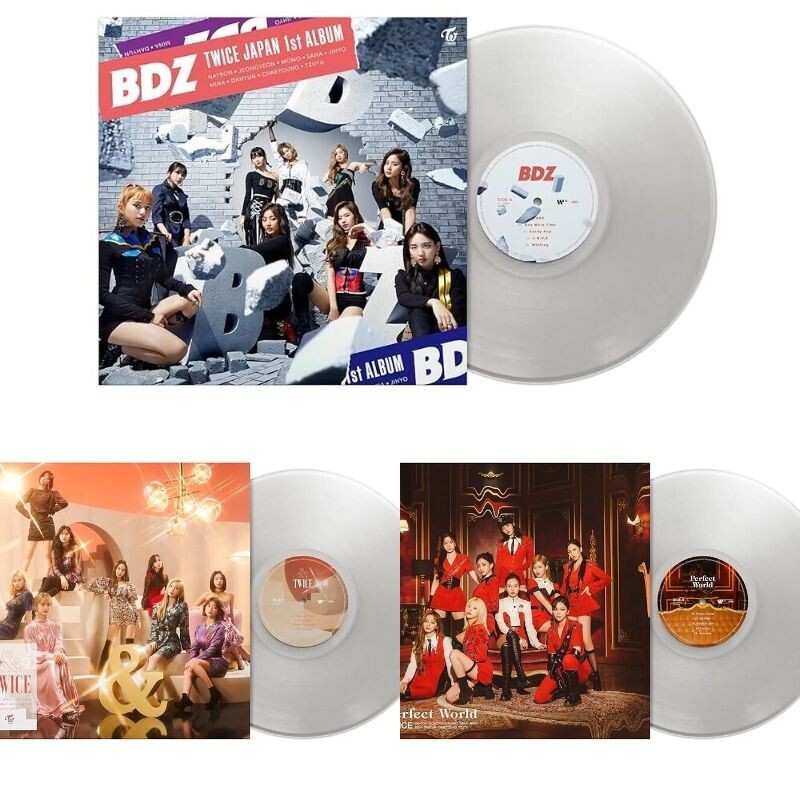 TWICE &TWICE #TWICE3 Perfect World レコード TWICE Japan Album BDZ &TWICE Perfect World LP Vinyl Record 3