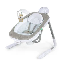 Ingenuity Anyway Sway 5-Speed Multi-Direction Portable Foldable Baby Swing & ...